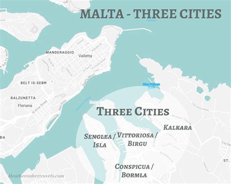 what are the 3 cities in malta|valletta ferry to three cities.